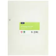 J.Burrows Recycled Swing Clip File A4 Clear