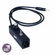 BravoPro A118 3.5mm TRS Cable to XLR3 Male Interface
