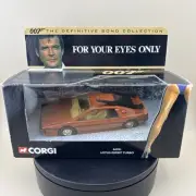 Corgi James Bond 007 Lotus Esprit Turbo. For Your Eyes Only. 1:43. New in Box.