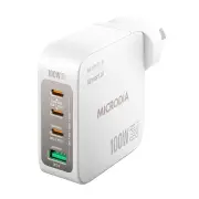 SMARTCube Nano 100W 4 Port GaN Wall Charger - White