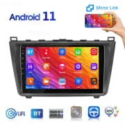 For Mazda 6 2007-2012 9" Car Stereo GPS Navi WiFi Radio Android 11 Double 2Din
