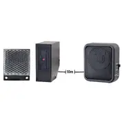 DOSS Commercial Grade Wired Door Beam Chime & Adjustable Volume Speaker