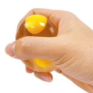 雙蛋黃 蛋黃哥 捏捏蛋 荷包蛋 透明/一盒12個入(促20) 假蛋 出氣蛋 療癒捏捏小物 舒壓捏捏樂 減壓發洩玩具 擠壓球 捏捏樂 -AA6728-錸-YF1241