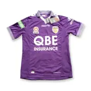 Perth Glory Macron Authentic Home Shirt 2015 Size L Djocovic #1 New With Tags