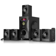 beFree 5.1 Channel Surround Sound Speaker System w Remote USB SD Bluetooth FM