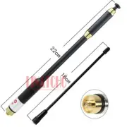 800 VHF UHF Long Range Telescopic Antenna SMA Female Walkie Talkie BAOFENG UV-5R