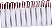 OSOLADY 10 Pack 3ml Essential Oil Glass Roller Bottles Aromatherapy Containers Roll-on Balls Leakproof for Oils Cosmetics