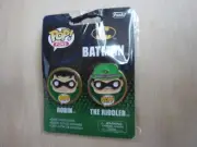 Funko Pop! Pins DC Comics Batman: Robin & The Riddler 2 pack pins
