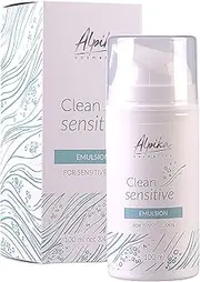 Alpika cosmetics Creamy Cleansing Emulsion for Sensitive and Rosacea-Prone Skin, Facial Cleanser Based on Natural Ingredients, Moisturizing Cleanser for Face, Daily Facial Cleanser (3.4 fl oz)