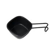 MOBI GARDEN Square Sierra Bowl, 45ml / Black
