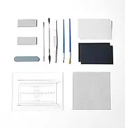 We Make Hope Metal Clay Silver Clay Hand Making DIY Tool Kit, Precious Metal Clay Essentials Starter Tool Kit, 15PCS