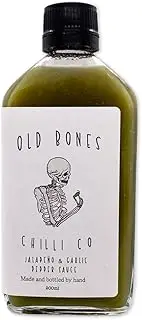 Old Bones Chilli Co - Jalapeno & Garlic Pepper Sauce, 200g