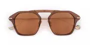 Eyepetizer Martin C.Q/Q-9-45 Men's Sunglasses Brown Size 50
