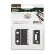 WAHL CORDLESS MAGIC CLIP REPLACEMENT BLADE SET #2161 STAGGER TOOTH BLADE