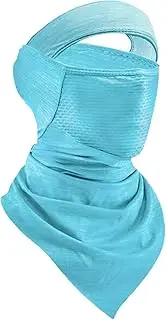 [Generic] Face Masque Sun Protection,UV Face Shield Masque Cover - UPF 50 Neck Gaiter, Breathable Cover Bandana for Cycling Skiing