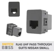 RJ45 UHF RADIO Pass Through for NISSAN Navara NP300 X-Trail Pathfinder Blank (for: Nissan)