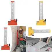 Horizontal Positioning Ruler Tile Marking Rulers Double-sided Scale Wear