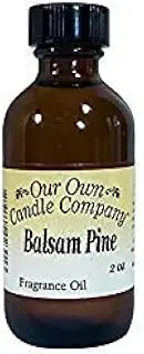 Our Own Candle Company - Balsam Pine Scented, Premium Grade Home Fragrance Oil for Diffusers (2oz)