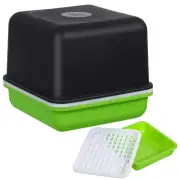 Sprouter Tray with Lid for Wheatgrass and Bean Sprouts