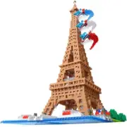 Nanoblock 22442 Eiffel Tower Banks of Seine Deluxe Edition Nanoblock