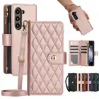 Wallet Case RFID Leather Shockproof Flip Cover For Samsung Galaxy Z Fold 6 5 4 3
