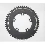 Stronglight 10/11 Speed Time Trial Chainring — 52t / 110 BCD / 5 Hole / Black