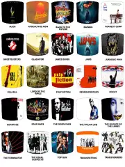 Films Buff Movies Posters Ceiling Lampshades Table Lamp shades & Pendant shades