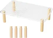 Hamster Platforms, Adjustable Cage Decor, 11.81x7.28x3.15 Inches Easy Installation, Small Animal Toys, Bottle Ladder Shelf, Water Food Feeder for Pet Homes & Hamster Cages