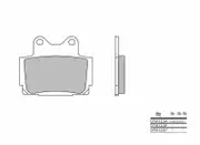 Brembo S.p.A. Street Sintered Metal Brake pads - 07YA12SP