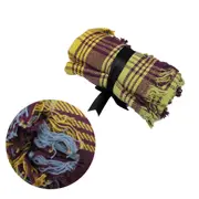 Bloomington Maximus Multi-Colour Checkered Cotton Knitted Throw Rug 120 x 165 cm