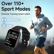 Waterproof Smartwatch for Women & Men, Bluetooth Compatible with iPhone, Android