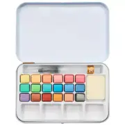 Metallic Watercolour Cake Set in Tin Premium 21pc Mont Marte Artist Arts Craft