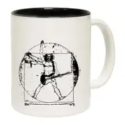 Leonardo Guitar Music White Mug Cup