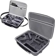 YUEHISY RS 4 Mini Hard Case, Shockproof Storage Bag for DJI RS 4 Mini, PU Protective Case with Precise Fit for Gimbal Accessories