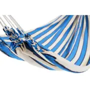 Ecuador Hammock Cotton Baby Blue & White