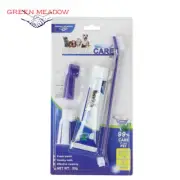 Kit Dog Toothbrush Pet Toothbrush Finger Toothbrush Pet Toothpaste Set UK NEW