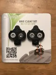 BV Bike Cleats Compatible with Shimano SPD Mountain Bike Bicycle Cleat Set. Rt