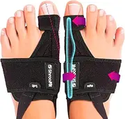 ShrooFit Effective Bunion Corrector for Women and Men | Relieve Pain, Straighten Toes, and Correct Bunions | Orthopedic Toe Straightener | Best Bunion Corrector for Lasting Relief