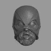 Deadpool movie version v5 custom head for Marvel Legends & other action figures