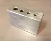 Clock Repair Tool Aluminum Staking block