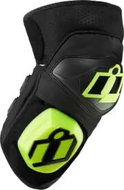 ICON 2704-0567 Cloverleaf 2 Knee Pads CE - Black - S-XL