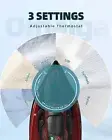 Cordless Iron with Steam with 11.84ozs Water Tank, Anti Drip Iron Cordless