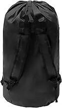 Laundry Backpack Bag Oxford Cloth Laundry Backpack with Shoulder Straps Waterproof Backpack Laundry Bag with Drawstring Large Capacity Laundry Hamper Backpack for College Dorm Apartment Camp