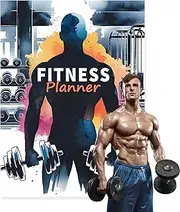 Exercise Journal For Women,Fitness Planning Notebook - Gym Training Tracker, Daily Exercise Book, Wellness Plan Calendar, Recording Accessories For Women Men