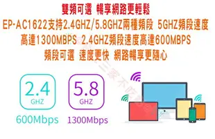 EDUP 雙頻網卡 1900M 2.4G 5G 基地台 無線AP 筆電 接收 接收器 發射器1 2.4GHz 電腦網路線 行動網卡