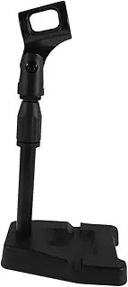 KAILIKETIY Table Top Mic Stands: Desk Mic Stand Clamp Anti-vibration Holder For Gaming Singing And Professional Recording Black