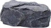 TIDTALEO Simulation Stone Key Holder Outdoor Key Hider Decorative Storage Box for Garden Faux Rock Design Secure Hidden Compartment for Keys and Valuables Unique Home Decor
