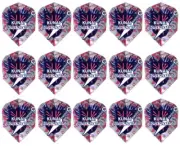 5 New Sets Harrows Hologram Arsenal Standard Dart Flights - Kunai