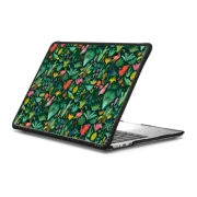 MacBook Air 13-inch (M2 - M4) Impact Case GREEN TROPICAL BIRDS
