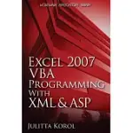 EXCEL 2007 VBA PROGRAMMING WITH XML AND ASP